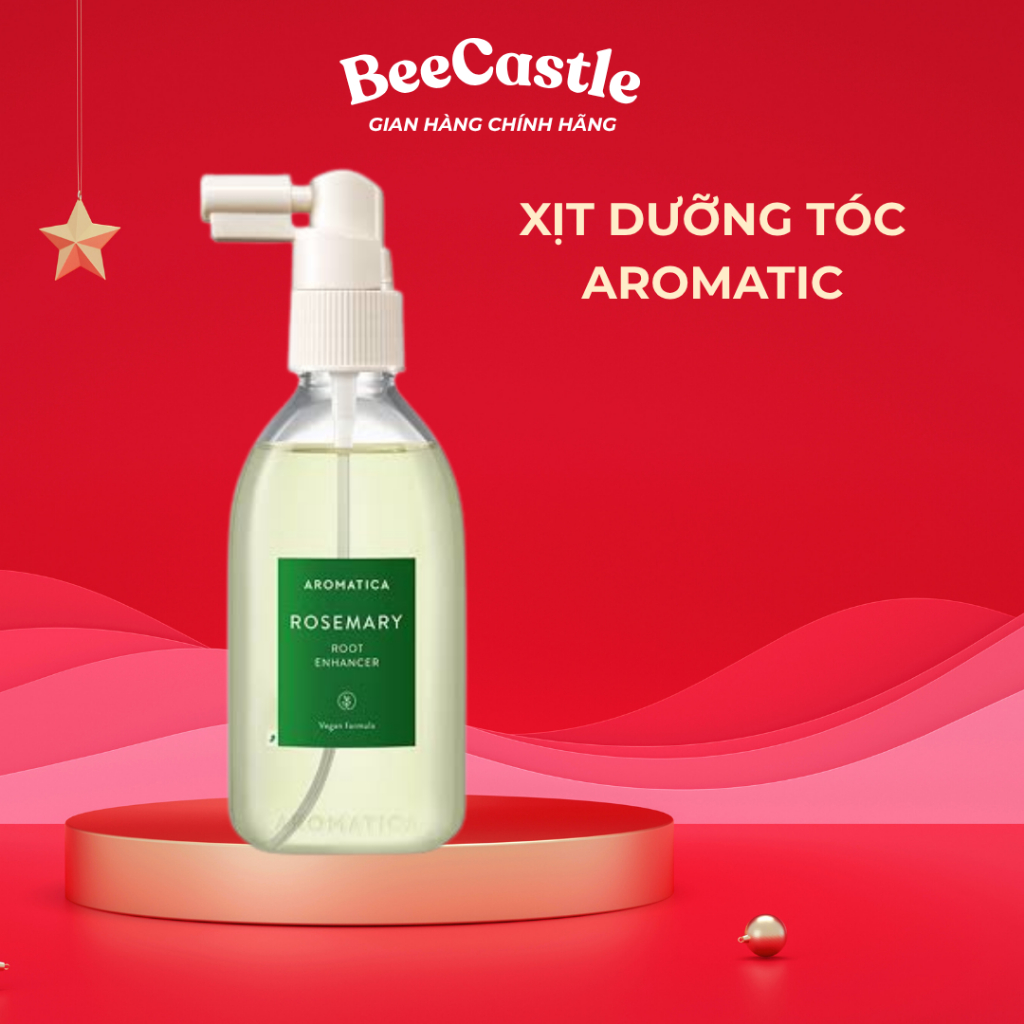 Xịt dưỡng tóc Aromatica Rosemary 100ml