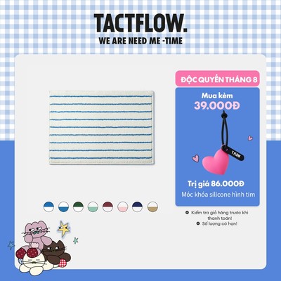 Thảm chùi chân TACTFLOW Bath mat TFH kích thước 45*65 cm - Nhiều màu