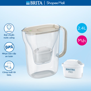 test Bình lọc nước BRITA Style Essential 2.4L (có sẵn lõi lọc Maxtra Pro 150L)