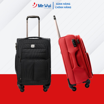Vali vải du lịch Mr Vui VLM 200, 19 inch/24 inch, ký gửi thời trang, Oxford chống thấm cao cấp