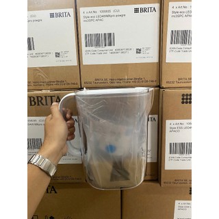 test Bình lọc nước BRITA Style Essential 2.4L (có sẵn lõi lọc Maxtra Pro 150L)