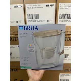 test Bình lọc nước BRITA Style Essential 2.4L (có sẵn lõi lọc Maxtra Pro 150L)