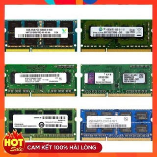 Ram laptop 4gb ddr3 bus 1600 nhiều hãng pc3-12800s