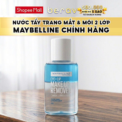 [MINISIZE] Nước Tẩy Trang Mắt và Môi Maybelline New York Eye & Lip Makeup Remover 40ml