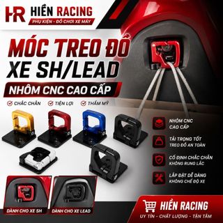 Móc Treo Đồ CNC Cho Honda Cho Xe SH Mode, Lead, SH Việt Ý– Tiện Lợi, Bền Bỉ, Đẳng Cấp