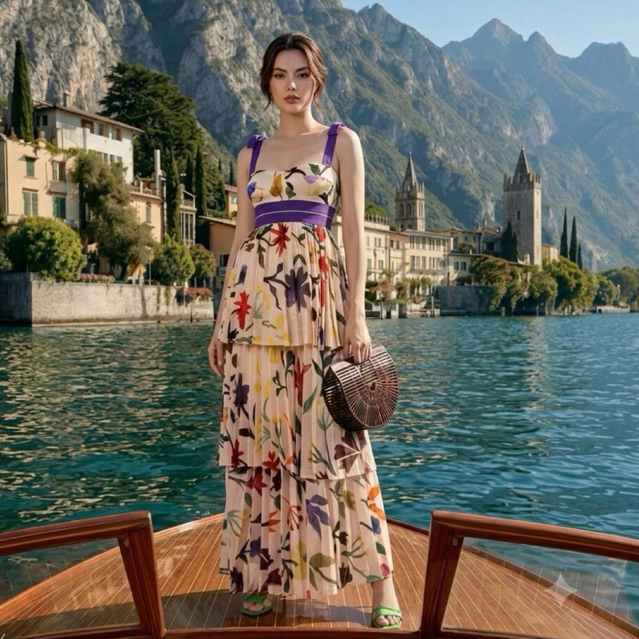 Thanh lý váy dáng dài của judy shop sz s newtag 1tr6