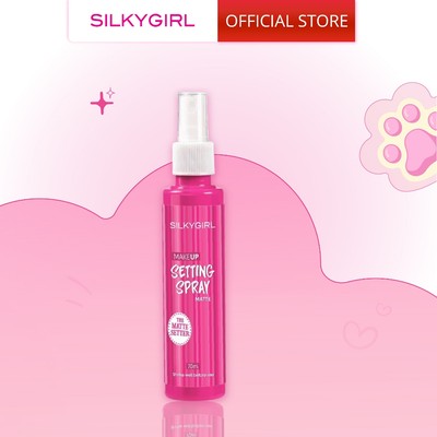 [BAO BÌ CŨ] Xịt Khoá Nền dành cho da dầu Silkygirl Makeup Setting Spray - Matte 70ml