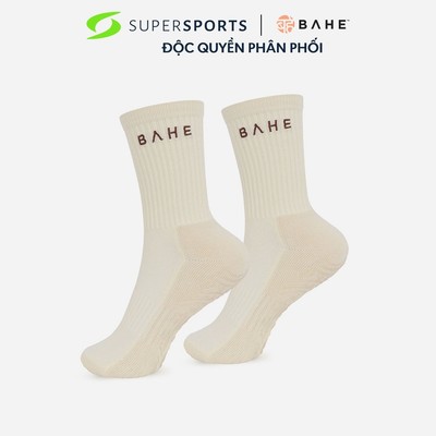 Vớ Thể Thao Bahe Studio Grippy - Be - BAHE CREWSOCK COCO