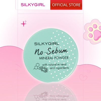 Phấn Phủ Khoáng Kiềm Dầu dạng bột Silkygirl No-Sebum Mineral Powder 5g