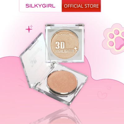 Phấn Bắt Sáng SILKYGIRL 3D Highlighter mỏng nhẹ mịn lì tạo hiệu ứng 3D lên màu chuẩn 3.5g
