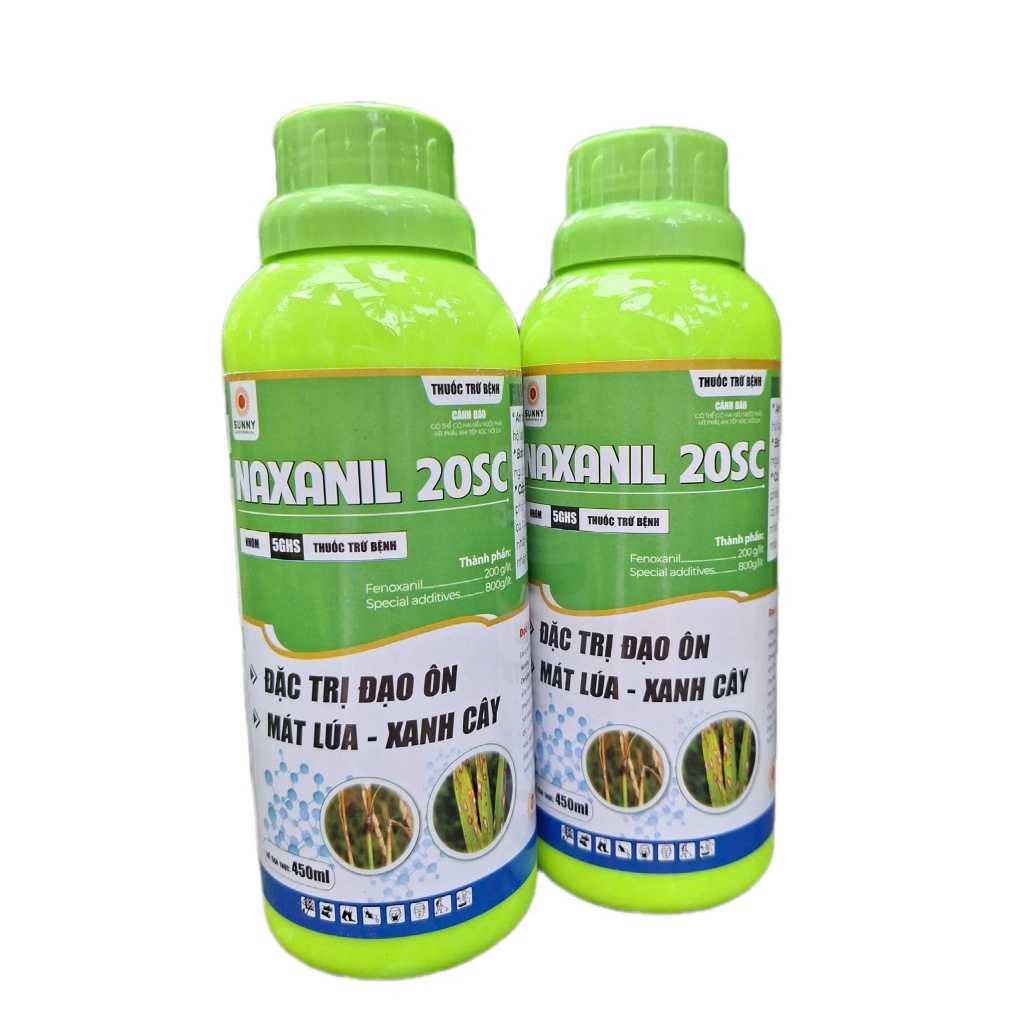 [THIEN THINH SHOP] Trừ Đạo Ôn NAXANIL 20SC Chai 450ml Mát Lúa, Xanh Cây, Bảo Vệ Mùa Vụ