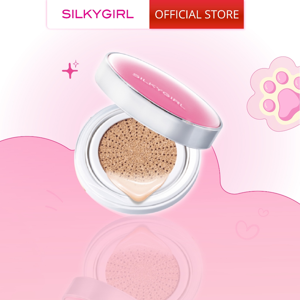 Phấn Nước Chống Nắng Lâu Trôi Silkygirl Serum Cushion SPF50+PA+++ 13g