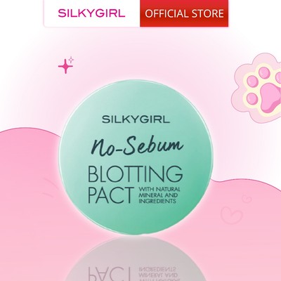 Phấn Phủ Khoáng Kiềm Dầu Dạng Nén Silkygirl No-sebum Blotting Pact 7g