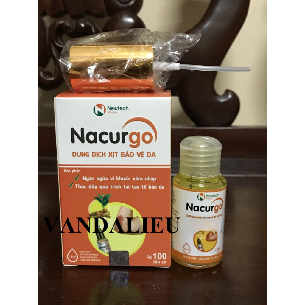 NACURGO 12ML (100 LẦN XỊT). DUNG DỊCH XỊT (MP2)