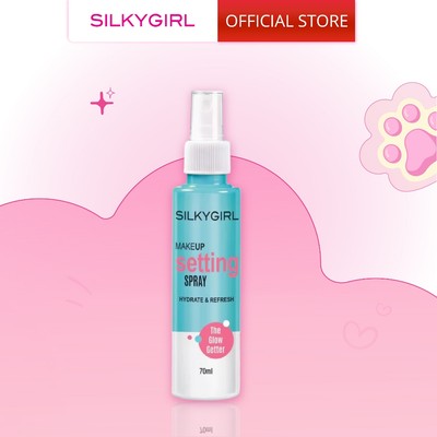 [BAO BÌ CŨ]  Xịt Giữ Lớp Trang Điểm Lâu Trôi Silkygirl Makeup Setting Spray - Hydrate & Refresh 70ml