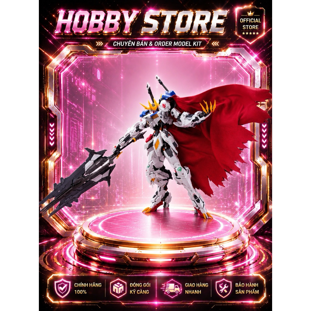 Mô hình 1/60 Barbatos Lupus Rex - LOGAR (tặng effect, áo choàng)