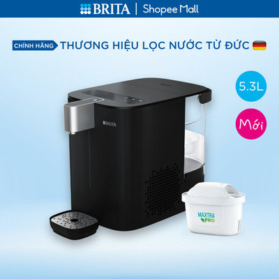 Bình lọc nước nóng lạnh BRITA YOURCE Cool Black 5.3L (có sẵn 1 lõi lọc Maxtra Pro 150L)