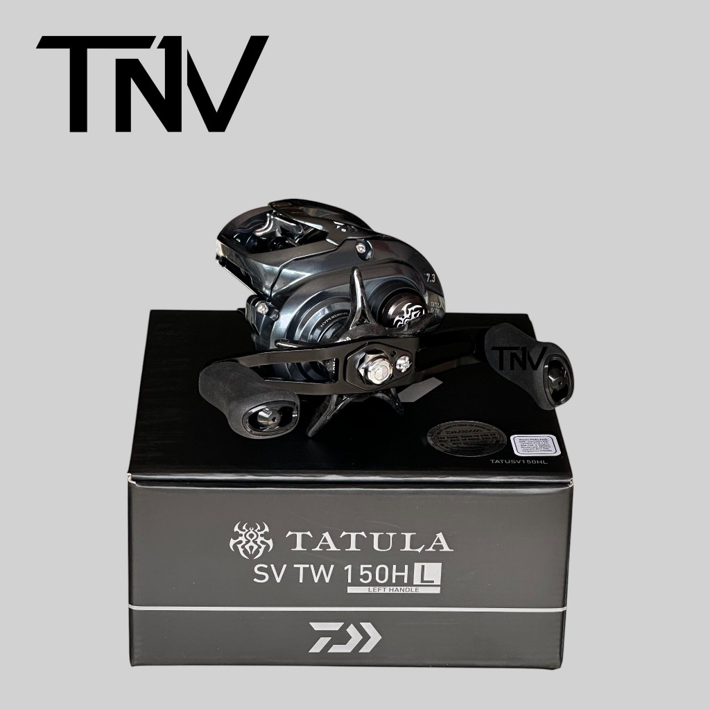 Daiwa Tatula SV TW 150 2024 - Máy ngang Daiwa Tatula, Công nghệ T-wings, SV Spool, máy ngang ném xa