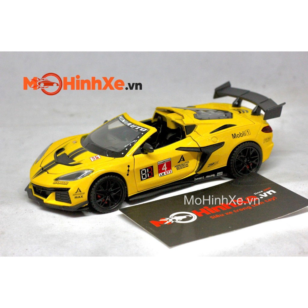 Mô hình xe Chevrolet Corvette Z06 2023 1:32 Mini Auto