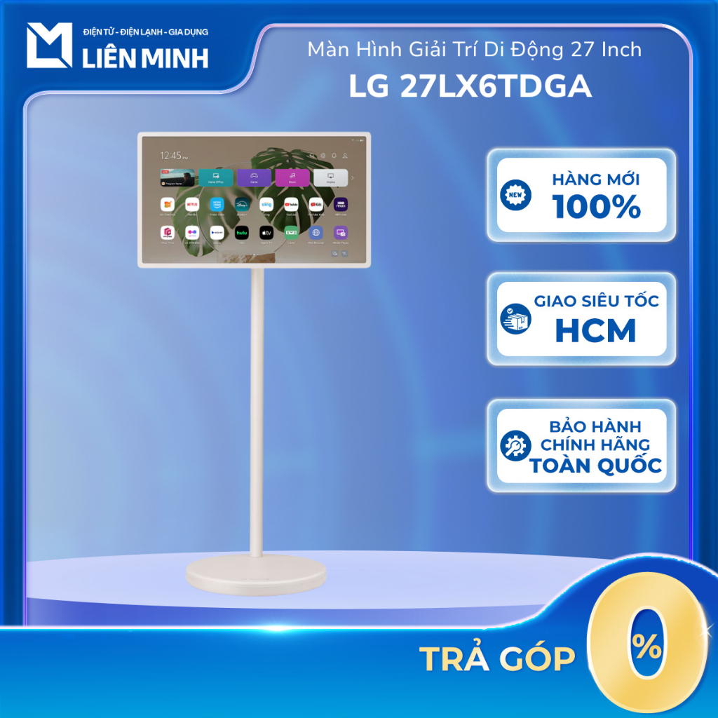 27LX6TDGA - Màn Hình Tivi Cảm Ứng Thông Minh LG StanbyME 2 27inch 27LX6TDGA [Giao Toàn Quốc]
