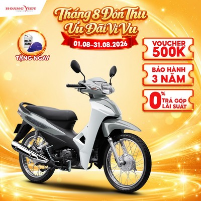 Xe Máy Honda Wave Alpha 2026 - Phiên Bản Cổ Điển