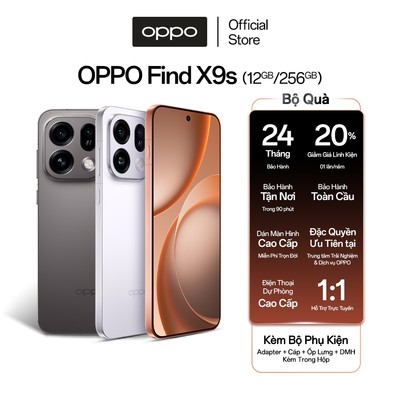 Điện thoại OPPO FIND X9s 12GB/256GB - Hàng chính hãng