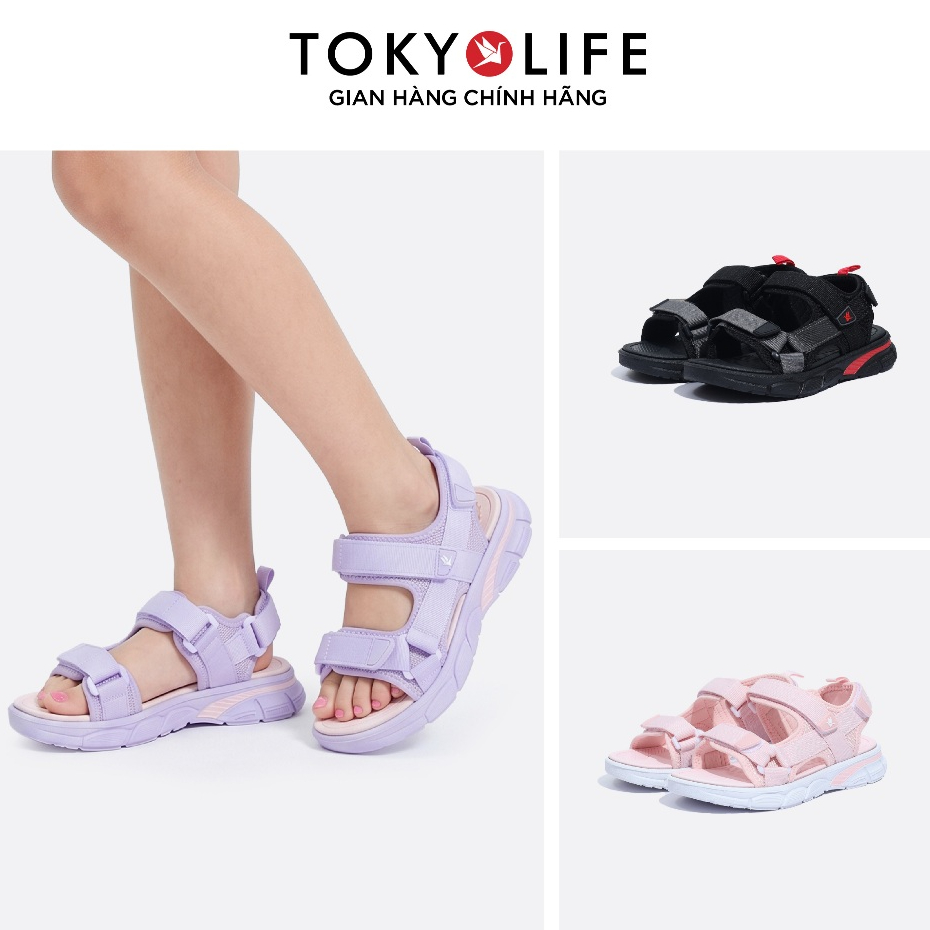 Sandals trẻ em đế bệt TOKYOLIFE dép quai hậu cho bé đi học đi chơi êm ái thoải mái 40005772