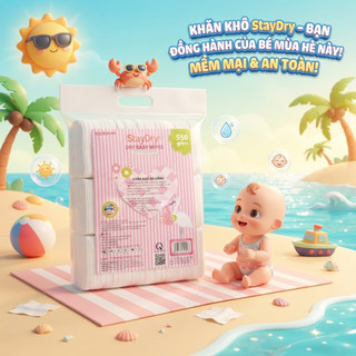 KHĂN  KHÔ  ĐA  NĂNG  STAYDRY 550G