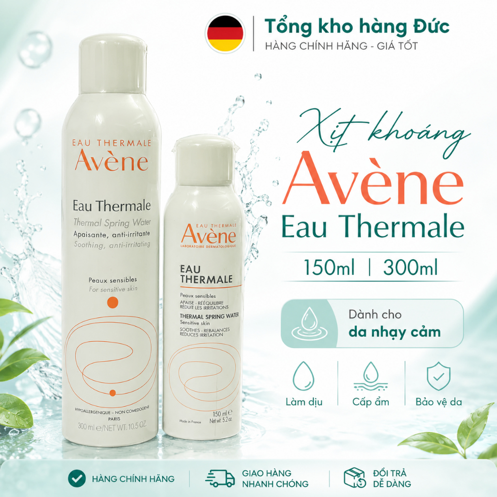Xịt khoáng Avene 300ml Pháp