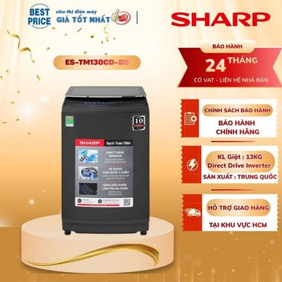 ES-TM130CD-DS | Máy giặt Sharp Inverter 13 kg ES-TM130CD-DS