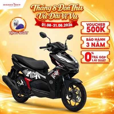 Xe máy Honda Air Blade 125cc 2026 - Phiên Bản Giới Hạn - Marvel ' Venom