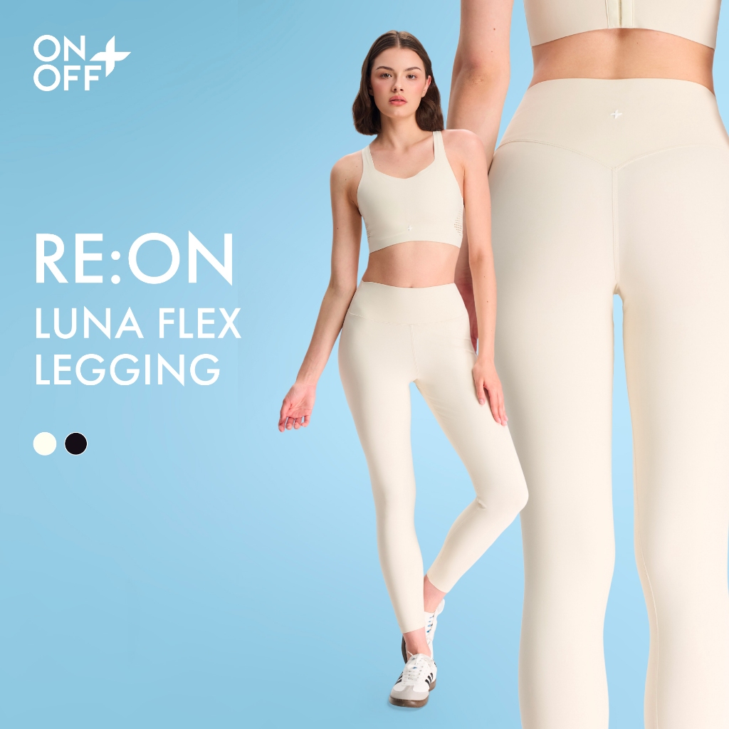 RE:ON LINE ON | Quần legging dòng thiết kế gọn gàng, ổn định và thẩm mỹ ONOFF - 16BL26A545