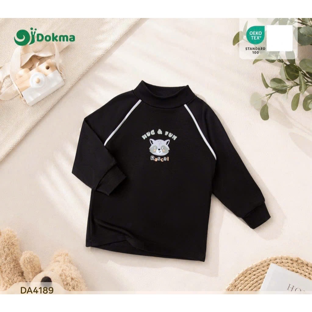 (9-13kg, 9-36M) Áo Cổ 3 Phân Dokma Mềm Mịn, Xinh Xắn Cho Bé DA2559 DA3138 DA3136 DA4187 DA4189