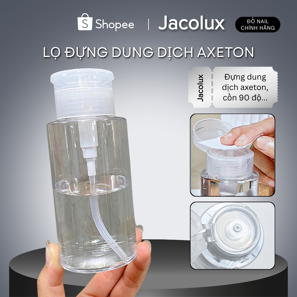 Lọ đựng dung dịch axeton nails LDAXTA