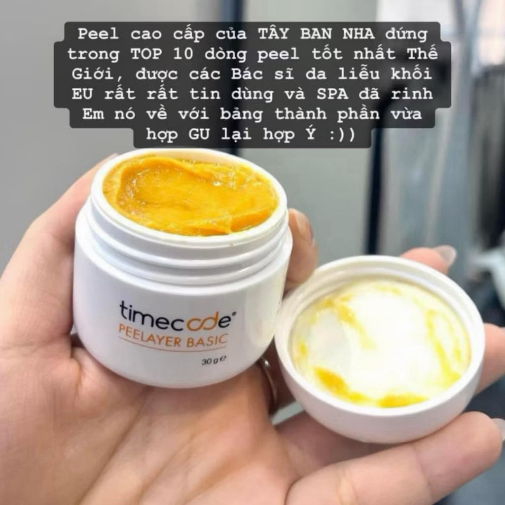 (Xtay) Kem peel TIMECODE Tây - tái tạo làm sáng da chống lão hoá 10g