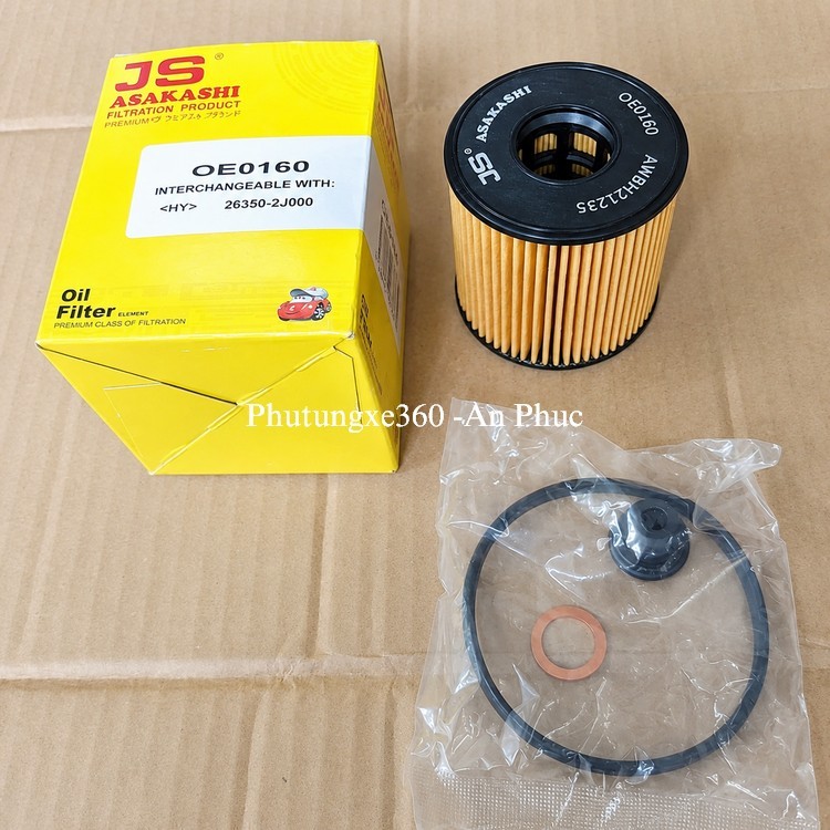 Lọc nhớt Hyundai Kona, Tucson 2.0 2020~ mã OE0160 | 26350-2J000