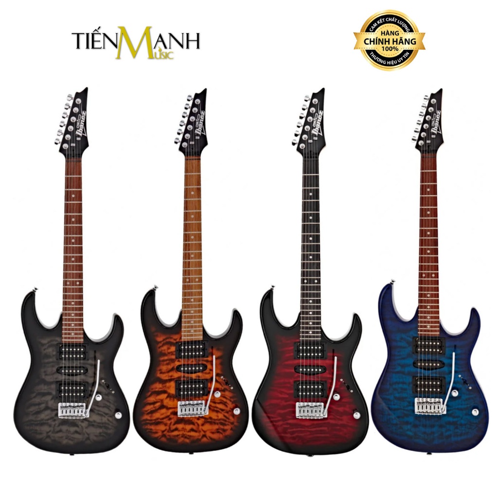 [Chính Hãng] Đàn Guitar Điện Ibanez GRX70QA - HSH RG Gio Series Electric Guitar GRX70, GRX-70
