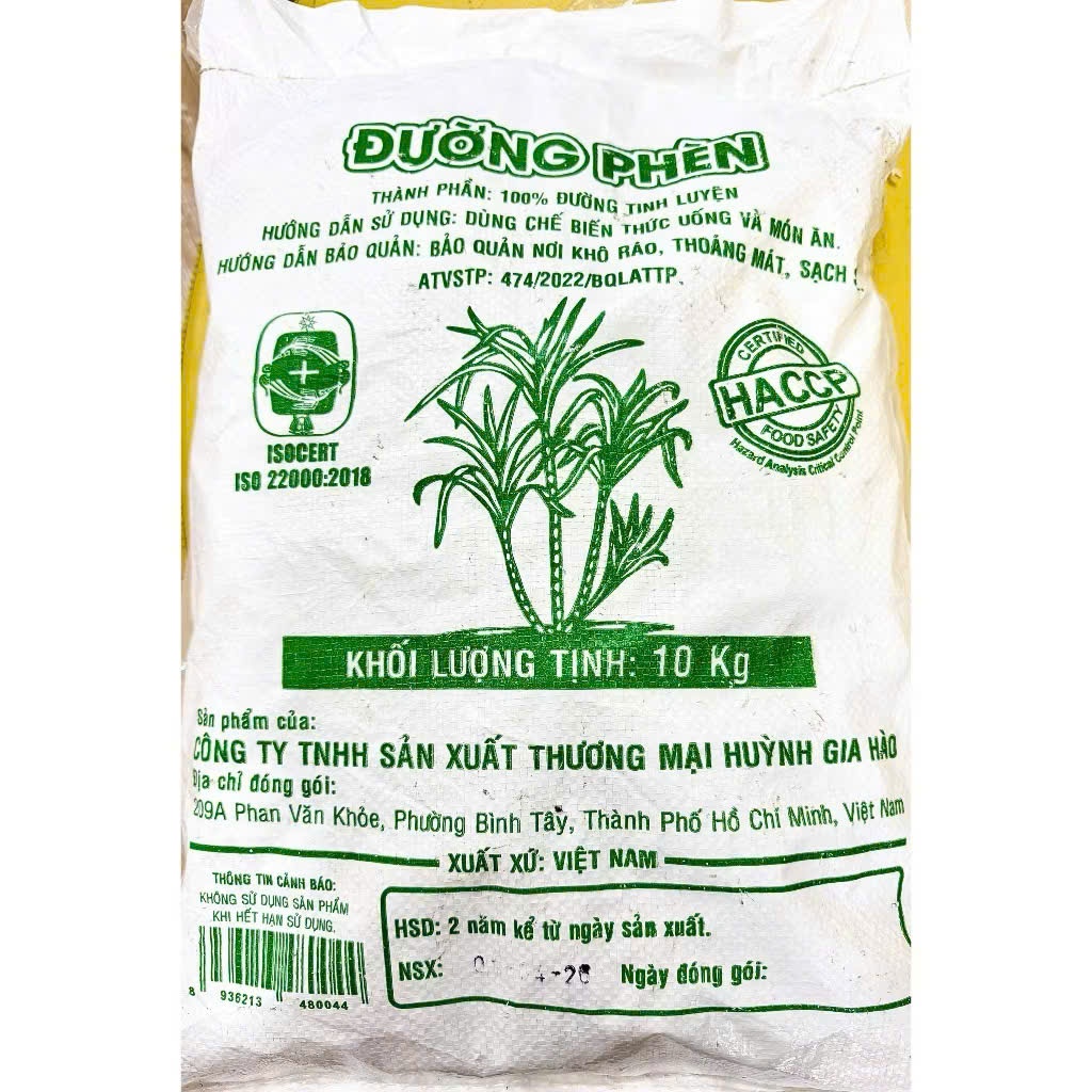 Combo Đường Phèn 10kg, đường phèn 10kg - Vị ngọt tự nhiên