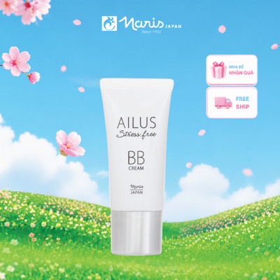 Kem nền trang điểm đa chức năng BB Cream Naris Ailus Stress Free 30g
