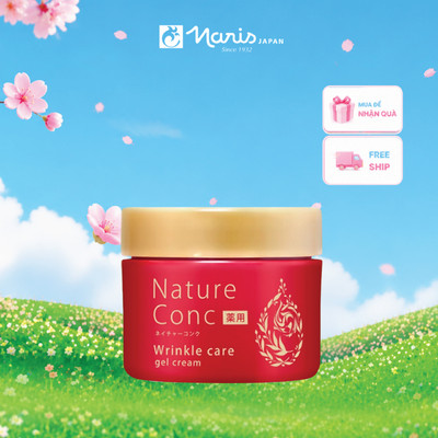 Kem dưỡng cải thiện nếp nhăn Naris Nature Conc Wrinkle Care Gel Cream