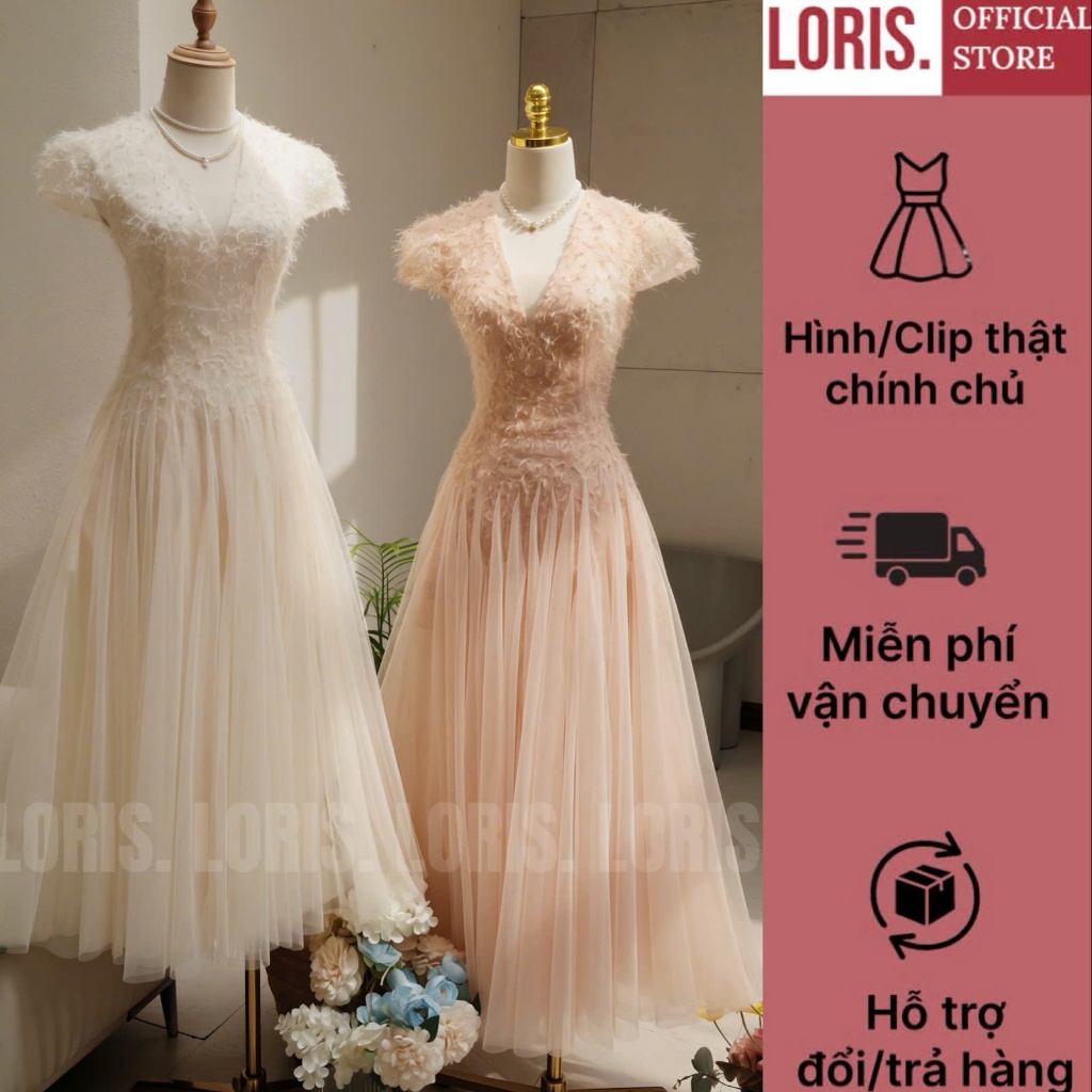 LORIS - Hesi Dress, Đầm đi tiệc dáng dài