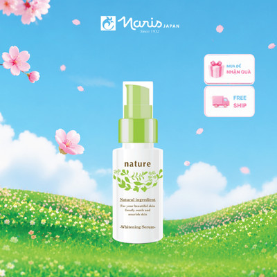 Tinh chất dưỡng sáng da & mờ nám Naris Nature Whitening Serum 30ml