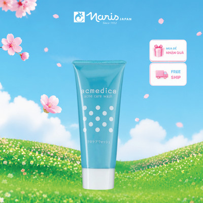 Sữa rửa mặt cho da dầu & mụn Naris Acmedica Acne Care Wash 100gr