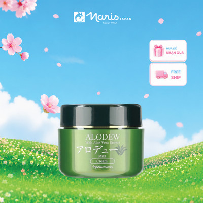 Kem dưỡng ẩm dịu da lô hội Naris Alodew Cream 97gr