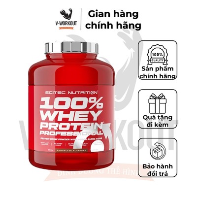 Whey Protein | Whey Protein Professional 2350G | Whey protein tăng cơ và duy trì cân nặng | SCITEC NUTRITION