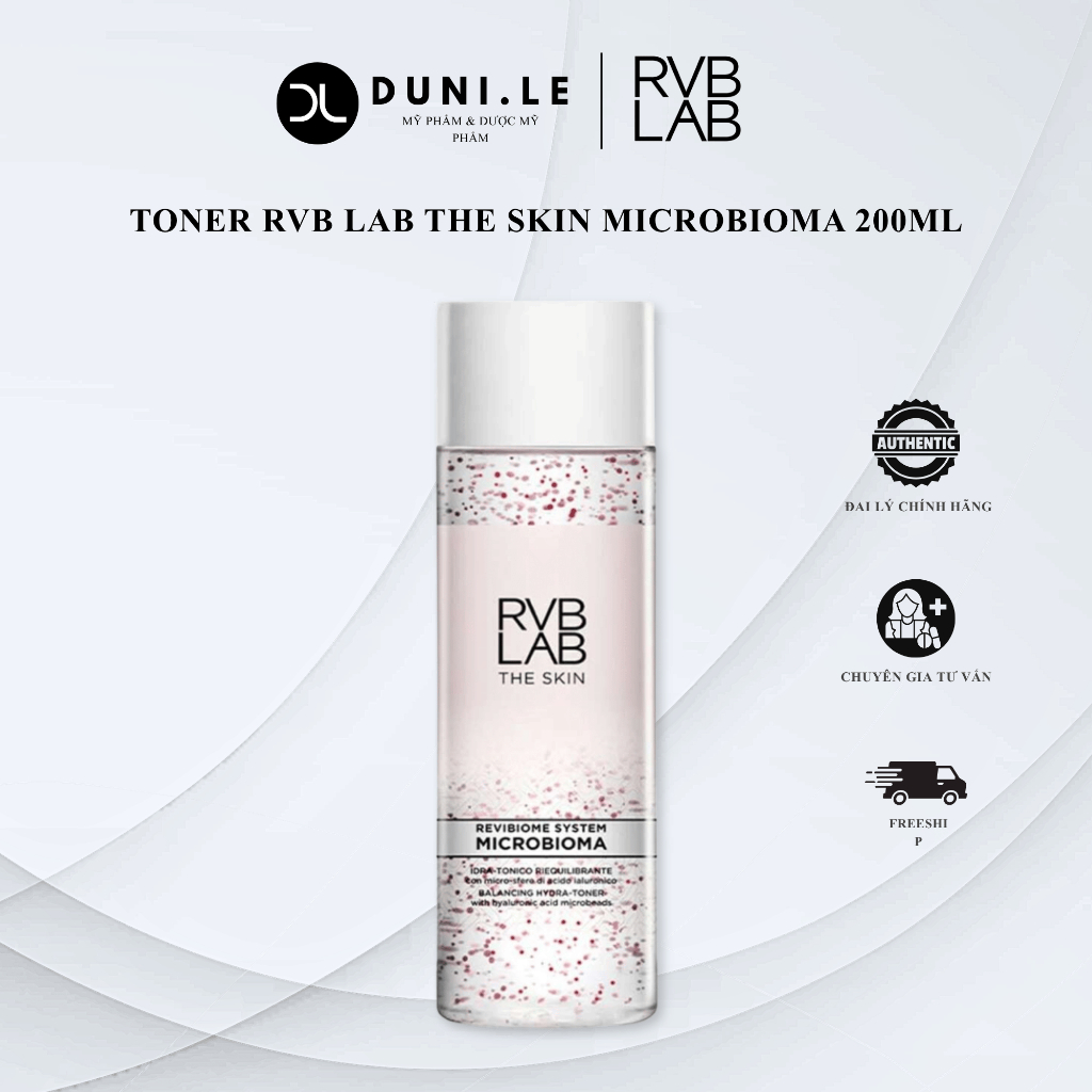 Toner RVB LAB The Skin Microbioma Balancing Hydra 200ml Cấp ẩm, cân bằng da | Duni Le Cosmetics