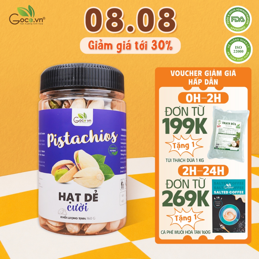 Hạt dẻ cười Goce - 160g