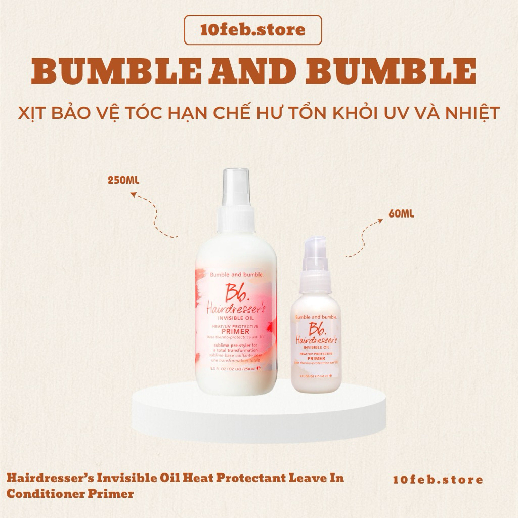 Xịt Dưỡng Bảo Vệ Tóc Hạn Chế Hư Tổn Khỏi Tia UV và Nhiệt - Bumble&Bumble