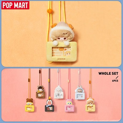 POP MART POP BEAN Fluffy & Cozy Series-Card Holder Pendant Blind Box - Whole set