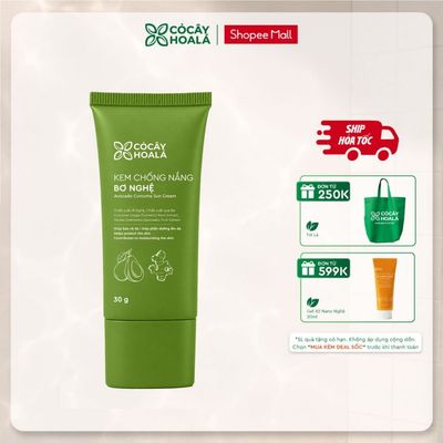 [HỎA TỐC] Kem Chống Nắng Bơ Nghệ Cỏ Cây Hoa Lá 30g CHỐNG NẮNG - DƯỠNG ẨM